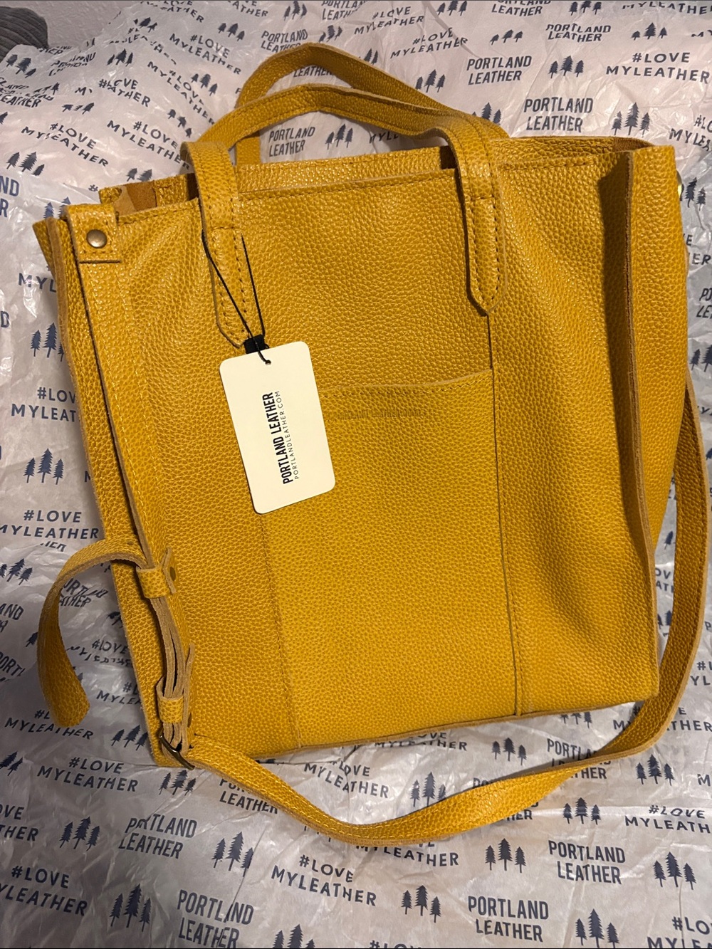 Portland Leather N/S Lola - color- Sunshine - found in GA store